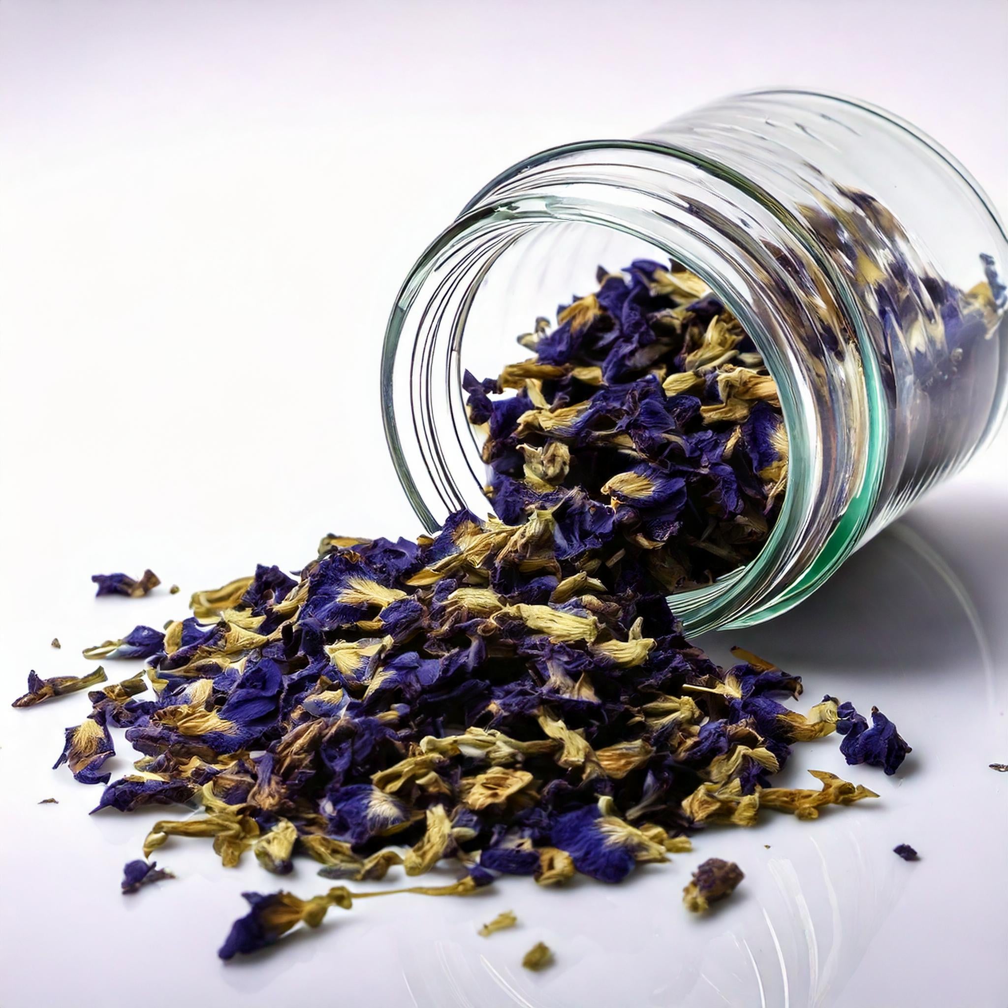 Dehydrated Butterfly Pea Flowers