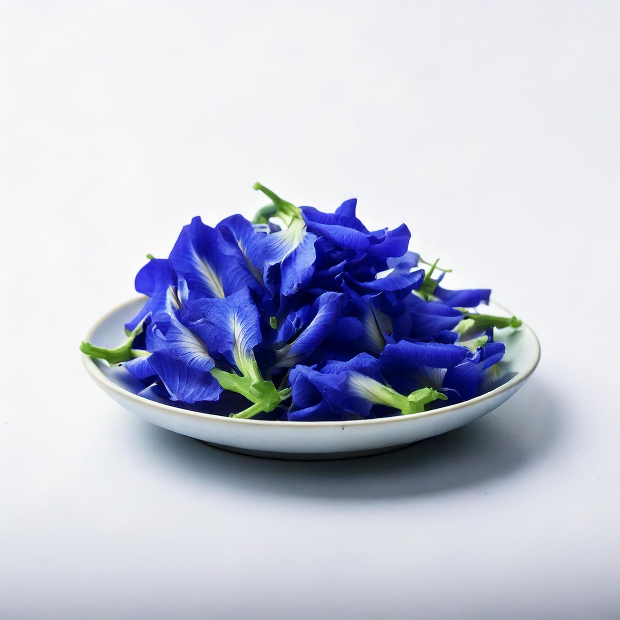 Dehydrated Butterfly Pea Flowers