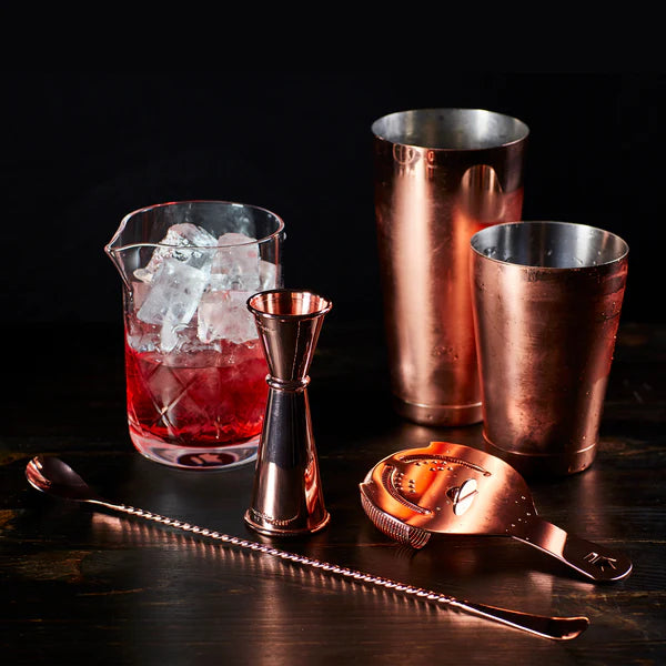 ESSENTIAL COCKTAIL SET COPPER-PLATED