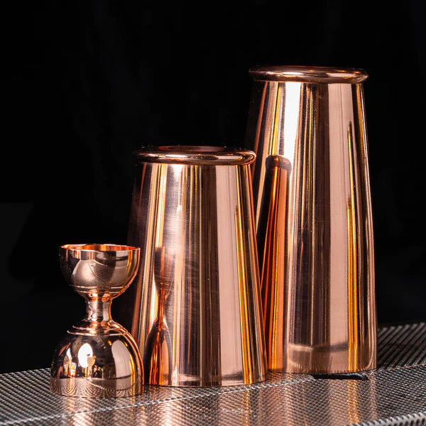 LEOPOLD™ SMALL WEIGHTED SHAKING TIN COPPER-PLATED / 18oz