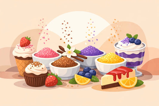 Flavored Sugar for Dessert Toppings: 8 Ideas