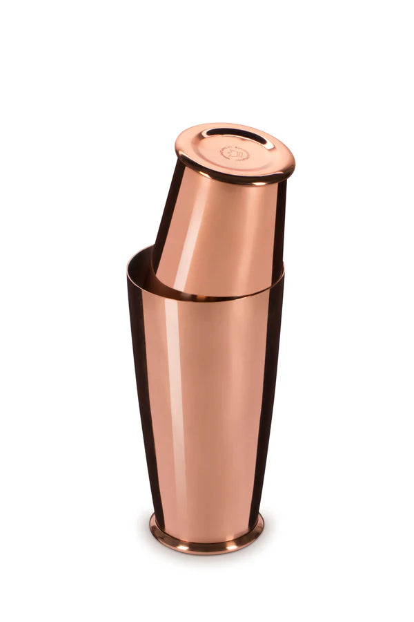 SET OF LEOPOLD® WEIGHTED SHAKING TINS COPPER-PLATED