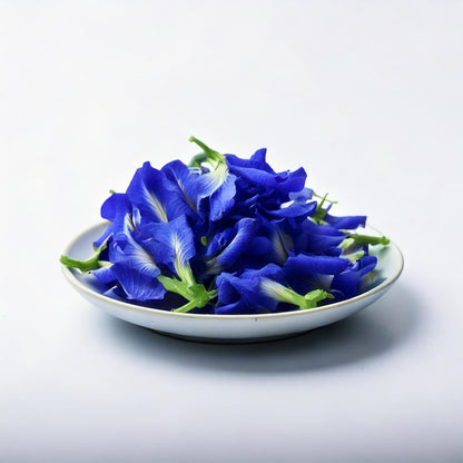 Dehydrated Butterfly Pea Flowers