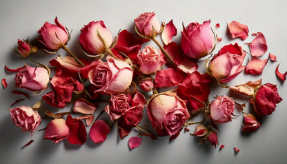 Dehydrated Rose Buds & Petals