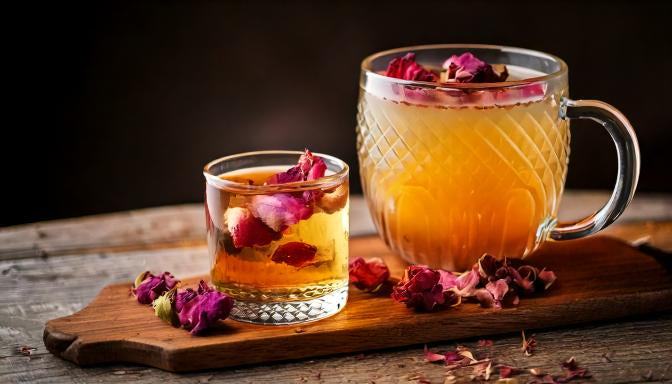 Dehydrated Rose Buds & Petals