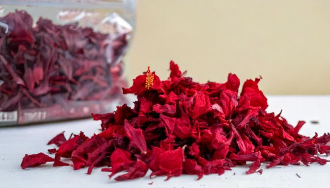 Dehydrated Hibiscus Flowers
