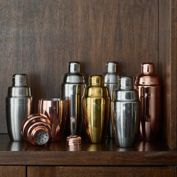 USAGI™ HEAVYWEIGHT COBBLER SHAKER STAINLESS STEEL – MATTE FINISH / 500ml